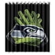 thumbnail image 1 of Cortina de ducha con diseño de guante de vapor de los Seahawks, juego de cortina de baño con ganchos, tamaño 66 x 72 pulgadas, 1 of 3