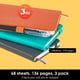 thumbnail image 4 of Cuaderno de bolsillo NIRMIRO, paquete de 3 con bolígrafo, 408 páginas, para mujer, 4 of 5