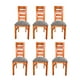 thumbnail image 1 of Pack 6 Sillas Florencia Caramelo Tapiz Gris, 1 of 2