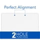thumbnail image 3 of Hole Punch Swingline, perforadora de 2 agujeros, capacidad para 28 hojas, color negro, 3 of 7
