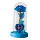 thumbnail image 1 of Rosa Artificial Iluminada En Cúpula De Cristal Para Decoración De Bodas Rosa Azul Multiusos, 1 of 3