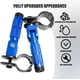 thumbnail image 4 of Estriberas traseras plegables para motocicleta JXPANG M8, azules, universales, 4 of 7