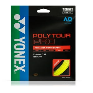 Cuerda De Tenis Yonex Polytour Pro 17L/1.20Mm Amarilla 12 Mt