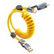 thumbnail image 1 of Cable Cargador 4 En 1 En Espiral Usb c A Lightning De 1 5 M, 1 of 3