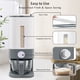 thumbnail image 2 of Dispensador de arroz Lenwi de 11,34 kg sin BPA con vaso medidor, color gris, 2 of 7