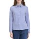thumbnail image 1 of INSPIRE CHIC Camisas de Mujer con Botones, Mangas Largas Enrollables, Cuello con Solapa, Talla M Azul, 1 of 8