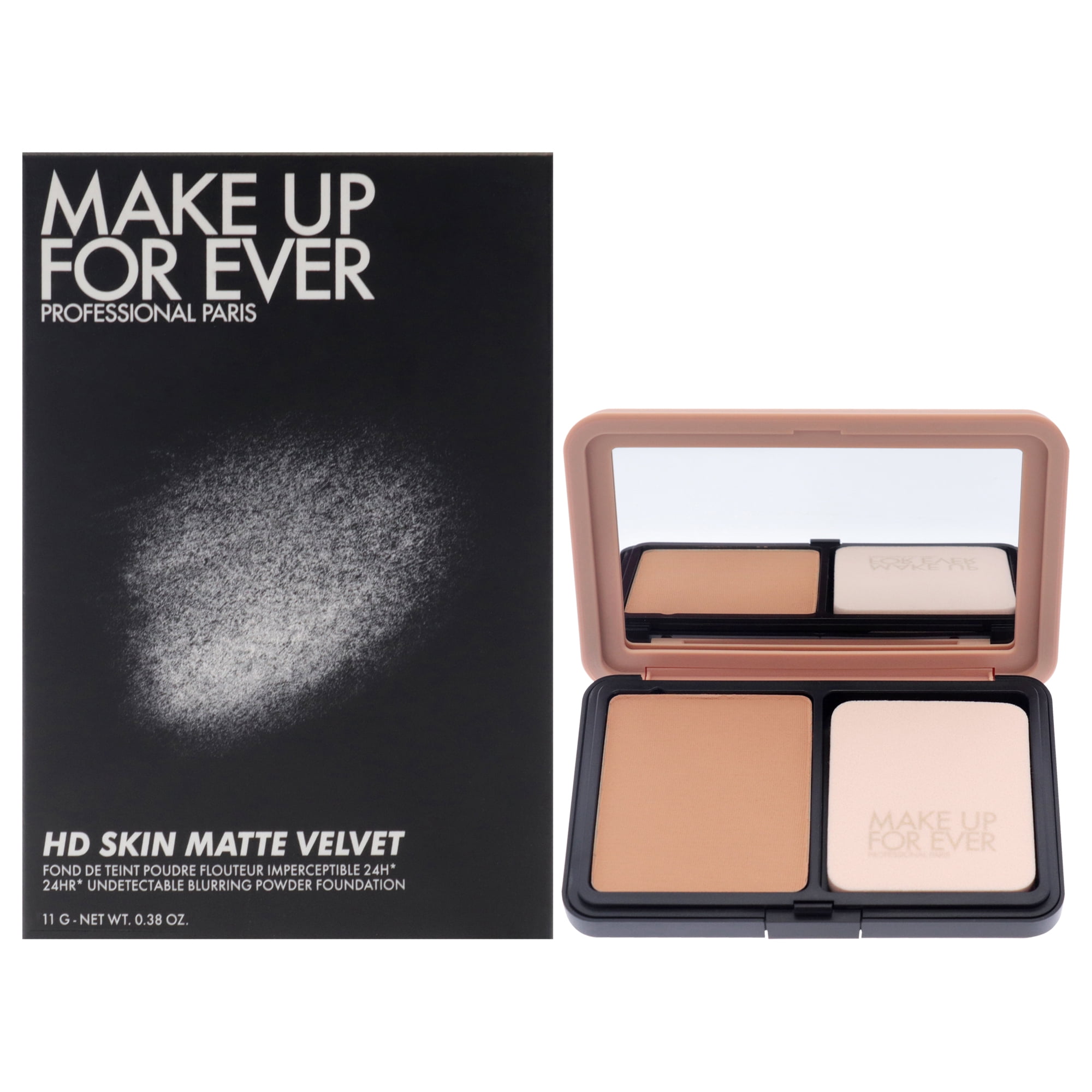 Make Up For Ever - Base De Maquillaje En Polvo Mate Hd Skin - 2n22 Nude De Para Mujeres - Base De 0,38 Oz