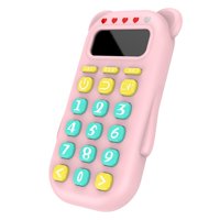 Magideal - Juego De Matemáticas Electrónico Portátil Matemáticas Tempranas Matemáticas Ayudas De Aprendizaje Cálculo Matemático Funcional Para Niños Niños Niños , Rosado