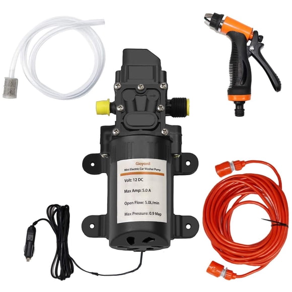 Bomba portátil para hidrolavadora eléctrica Gioyonil 12V 100W