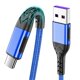 thumbnail image 1 of Cable USB‑C Durcord 2 piezas 2 m Azul Carga Rápida, 1 of 7