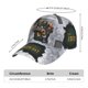 thumbnail image 3 of Gorra de béisbol YAJIXAZ con impresión 3D y cierre snapback ajustable, 3 of 7
