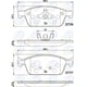 thumbnail image 2 of Pastillas Freno para auto COMLINE CBP02196, 2 of 3