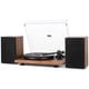 thumbnail image 1 of Sistema HiFi con tocadiscos Bluetooth 1byOne con altavoces de 36 W, 1 of 8