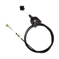 Magideal - Excavadora Cable Acelerador Manual Con Controlador Flexible Acero Instalación Rápida Y Sustitución Para Maquinaria Agrícola Construcción Reparaciones 400 Cm X 07 Cm