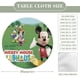 thumbnail image 2 of La casa de Mickey Mouse+-theme Fitted Round Tablecloths Elastic Edged Table Covers Waterproof Table Cloth for Kitchen Holiday Party Tables Decor 150cm, 2 of 6