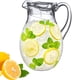 thumbnail image 1 of Jarra de plástico Amazing Abby Bubbly, 1,9 L, sin BPA, transparente, 1 of 8