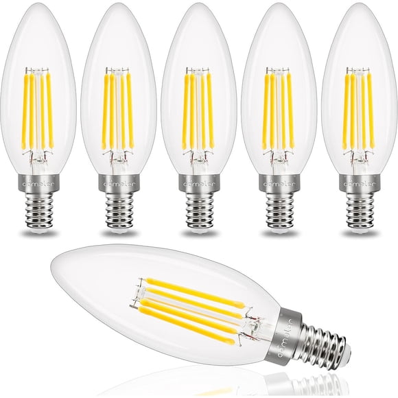 Ampolleta LED regulable Comzler E12 4W, equivalente a 40W