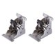 thumbnail image 3 of 2x Bisagra De Muebles De Muebles Plegables Para Muebles Para Muebles Sillas De Banco De Trabajo Plateado, 3 of 5