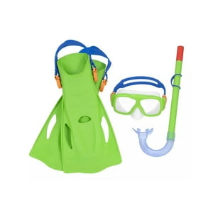 Kit De Buceo Snorkel - Bestway Color Verde
