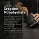 thumbnail image 2 of Suplemento en polvo micronizado de monohidrato de creatina Kaged, 2 of 3