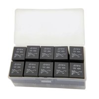 Bothyi - Relé De Coche A Prueba De Polvo 10X 5 Pines 40A 30A Para Camión Automotriz Marino