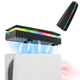 thumbnail image 1 of Ventilador Refrigerante Antipolvo AARONMEI para PS5 con Luz RGB 7 Modos 2 Puertos USB Negro, 1 of 3