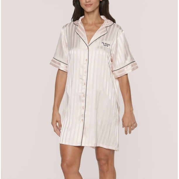 Camisola Satin Mujer Lady Genny K-805