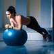 thumbnail image 2 of Pelota balon pilates 65cm fitball + 1 inflador Azul, 2 of 3