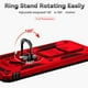 thumbnail image 3 of Estuche GANGXUN para Xiaomi Redmi Note 9 Pro, soporte giratorio 360°, estilo mecánico y magnético, 3 of 5