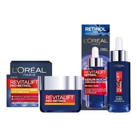Pack Rostro Crema Día Revitalift + Serum Retinol Noche L'Oréal