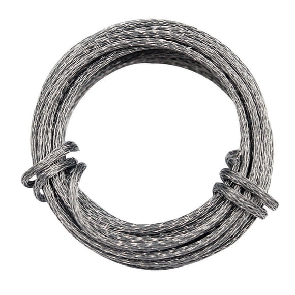 Picture Wire OOK, galvanizado, trenzado, 9 pies, 9 m, 20 libras, 1 paquete