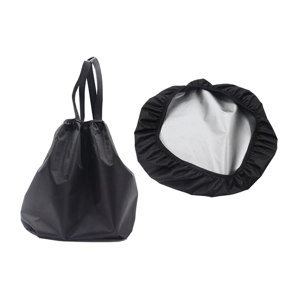 Forro de cesta de bicicleta de tela Oxford 420D, cubierta de cesta de lluvia, bolsa de almacenamiento resistente al agua, forro de cesta de bicicleta