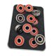 thumbnail image 4 of 16Pc Skateboard Longboard Bearings Precision ABEC 9 Para Patines En Línea Rojo, 4 of 5