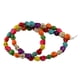 thumbnail image 1 of 52 PCS Howlite Multicolor Turquesa Tallado Skull Spacer Beads Diyjewelry, 1 of 5