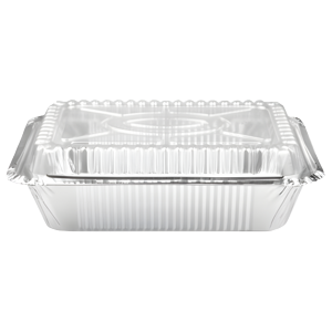 Genérica - Bandeja De Aluminio Con Tapa Transparente C18 Pack 50 Und Envase