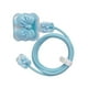 thumbnail image 4 of Estuche protector 3D, cabezal de cargador Línea de datos Accesorios de cable de datos Protector de cargador rápido de dibujos animados para teléfono , Lazo Nudo Azul, 4 of 5