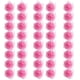 thumbnail image 3 of 50 Piezas De Cabezas De Flores De Rosas De Malla De Espuma Artificial Para Bodas De 4 Cm De Color Rosa Oscuro, 3 of 3