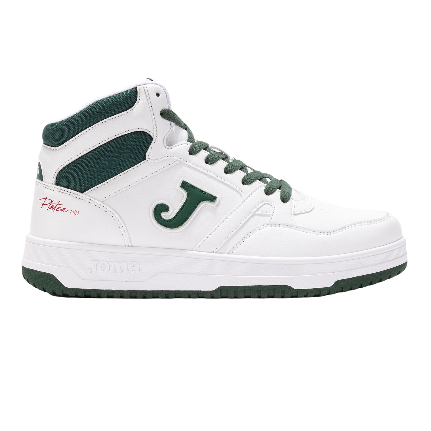 Zapatilla Urbana Hombre C. Platea Mid Blanco Petroleo Joma