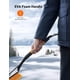 thumbnail image 5 of Raspadores de nieve y hielo AstroAI de 27 cm para parabrisas de coche, 5 of 8