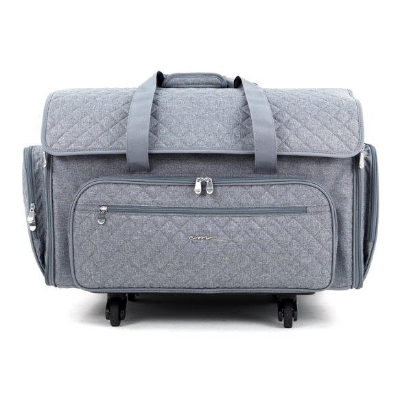 Estuche para Máquina de Coser Everything Mary 55 cm Gris 4 Ruedas