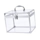 thumbnail image 2 of Estuche de Maquillaje Acrílico Transparente con Asa Organizador Portátil para Cosméticos Caja de Almacenamiento Elegante Y Polivalente Adecuado para Claro, 2 of 5