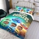 thumbnail image 3 of Guardianes del Espíritu Conjunto de sábanas temático, trío de piezas, cómodo y amigable con la piel, diseño único, regalo de decoración para el hogar para familiares, amigos y fans,135cm *200cm, 3 of 6