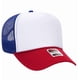 thumbnail image 1 of GORRA Alldayshirts 5 paneles de malla estilo camionero Rojo/Blanco/Royal, 1 of 3