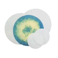 Papel Difusor De Color Roylco, Círculo Precortado, 18 Cm, Blanco, 100 Unidades