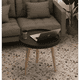 thumbnail image 2 of Mesa Redonda De Madera Estilo Moderno 40cm #2, 2 of 3