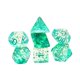 thumbnail image 2 of 7 Dados Poliédricos Acrílicos, Regalos Para Ni?os, Juguetes Para Beber, Entretenimiento Verde, 2 of 5