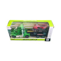 Camión Fricción Con Moto En Caja Juguetes Perrot