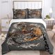 thumbnail image 1 of Fashion Dragon and tiger battle All Season Duvet Cover Bedding Sets Soft Quilt Cover and Pillowcases Single/Double/Queen/ Bed Sheets, 1 of 5