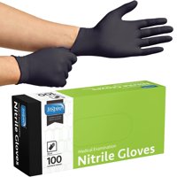 Guantes Desechables Inspire Black Nitrile 4.5 Safety Medical