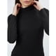 thumbnail image 2 of Camiseta Mujer Elasticada Forro Polar Cuello Beatle 4219, 2 of 3